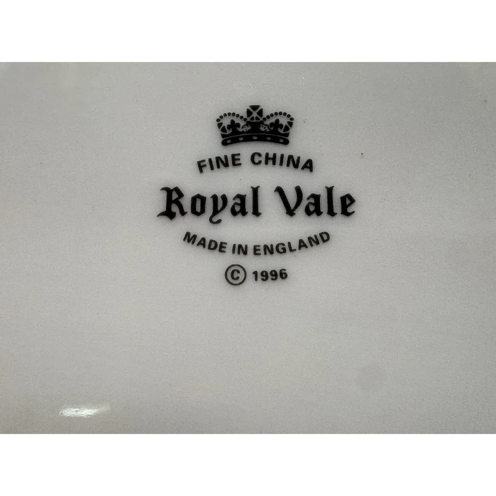 Royal Vale Les Richesses de la Mer Seafood Decorative Plate England - Shellfish